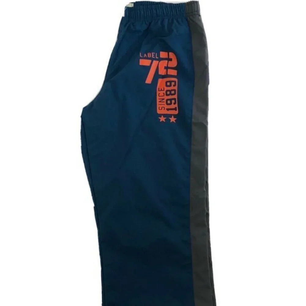 The Children's Place Boys' Big Active Wind Pants Large 10-12 Blue Husky